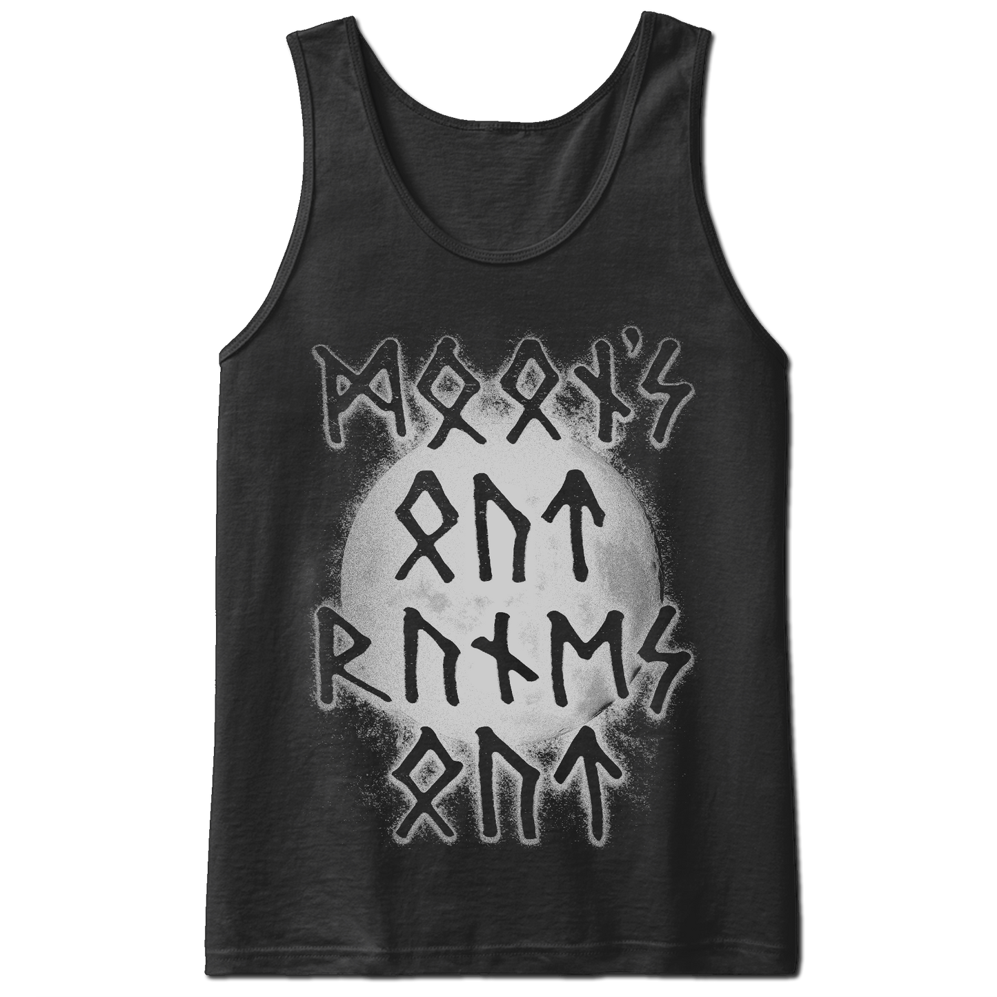 Moon's Out Runes Out Classic Tank Top