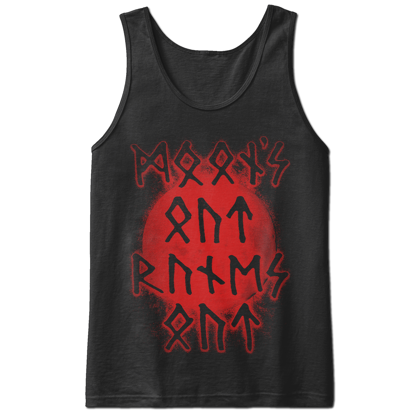 Moon's Out Runes Out Classic Tank Top